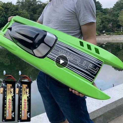 Nieuwe Grote 90km Snelle Brushless Powerboat Vaarklaar. RTR, Hobby en Vrije tijd, Modelbouw | Boten en Schepen, Nieuw, Ophalen of Verzenden