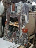 Miroir éléphant 60x 35 cm, Antiquités & Art, Art | Sculptures & Bois, Enlèvement