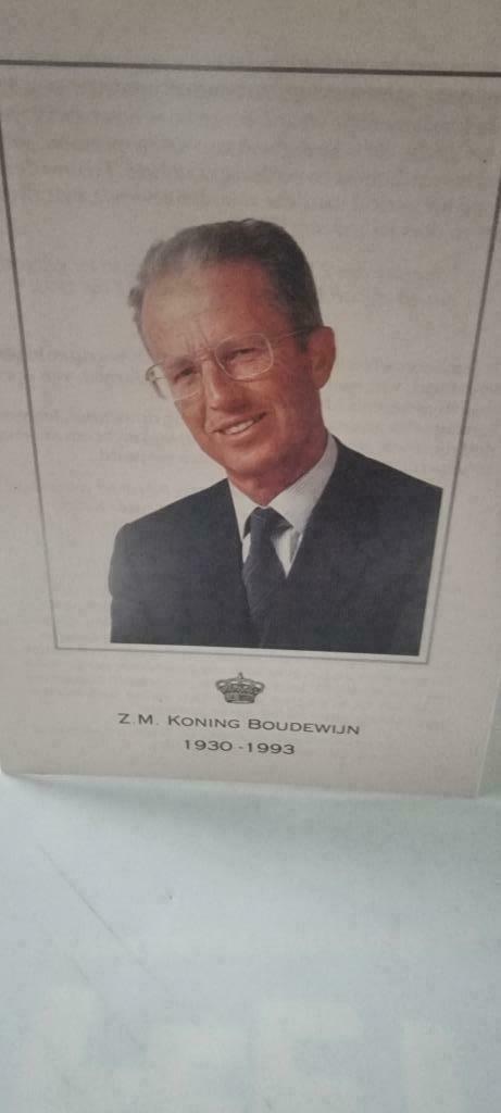 Overlijden koning Boudewijn, Verzamelen, Koningshuis en Royalty, Nieuw, Verzenden