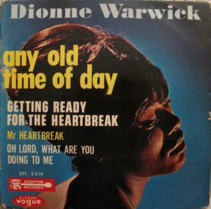 Dionne Warwick ‎– Any Old Time Of The Day - Ep, Cd's en Dvd's, Vinyl | R&B en Soul, Gebruikt, Soul of Nu Soul, 1960 tot 1980, Overige formaten