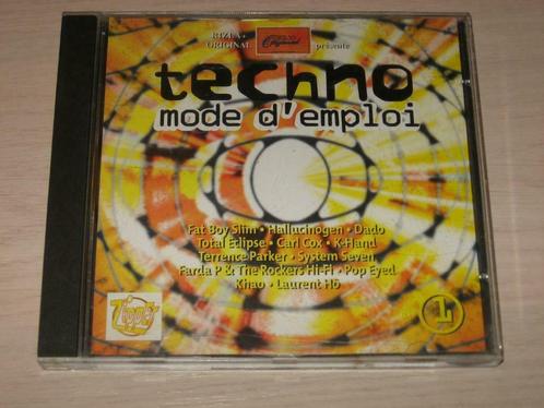 cd audio techno mode d'emploi, Cd's en Dvd's, Cd's | Verzamelalbums, Dance, Ophalen of Verzenden