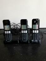 Philips telefoon triple, Telecommunicatie, Zo goed als nieuw, Ophalen, 3 handsets