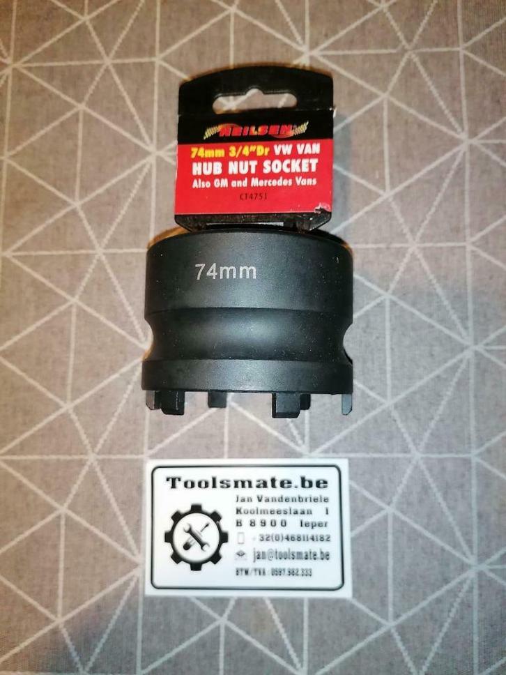 KROONMOER DOP voor wielnaven 74 mm VW Crafter Mercedes Renau, Auto diversen, Autogereedschap, Nieuw, Ophalen of Verzenden