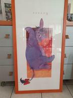 superbe cadre Bourriquet Eeyore, Huis en Inrichting, Nieuw, Ophalen of Verzenden, Print, 75 cm of meer