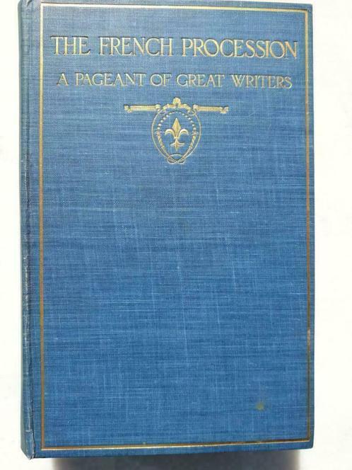 Zeldzaam Engels boek uit 1909 over Franse literatuur, Boeken, Literatuur, Gelezen, Europa overig, Ophalen of Verzenden