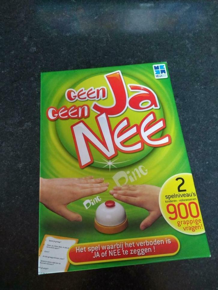 Spel Geen ja geen nee, Hobby en Vrije tijd, Gezelschapsspellen | Overige, Zo goed als nieuw, Vijf spelers of meer, Ophalen of Verzenden