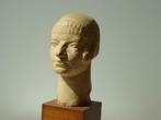 DOLF LEDEL °1893-1976 buste sculpture tête de fille ART DECO, Antiquités & Art, Enlèvement