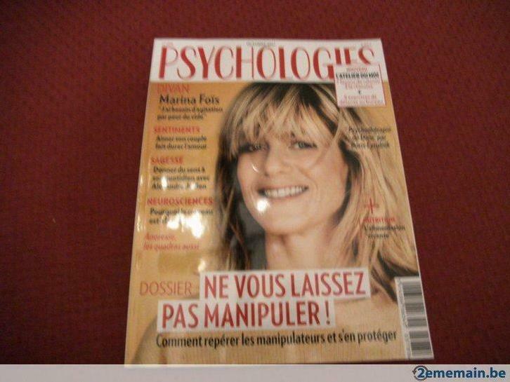 revue psychologies. "ne vous laissez pas manipuler"., Livres, Journaux & Revues, Utilisé, Envoi