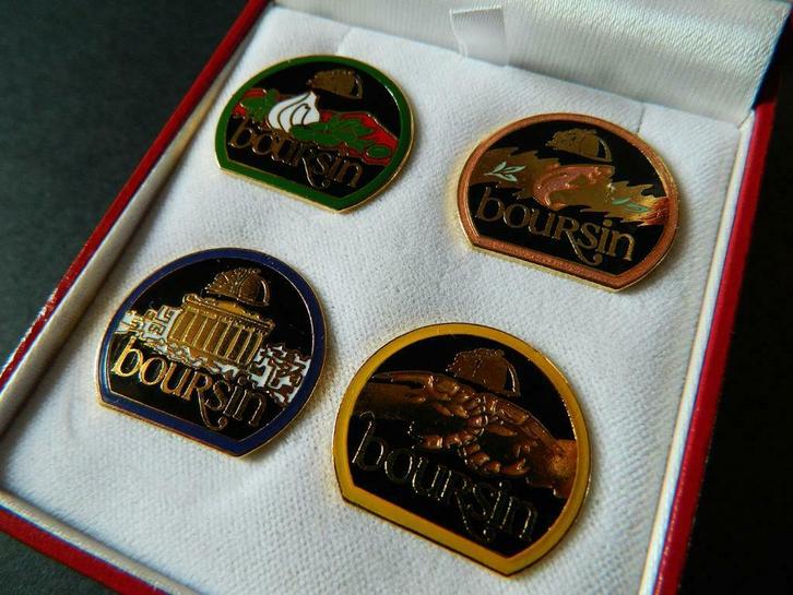 Coffret Boursin, Collections, Broches, Pins & Badges, Neuf, Insigne ou Pin's, Marque, Envoi