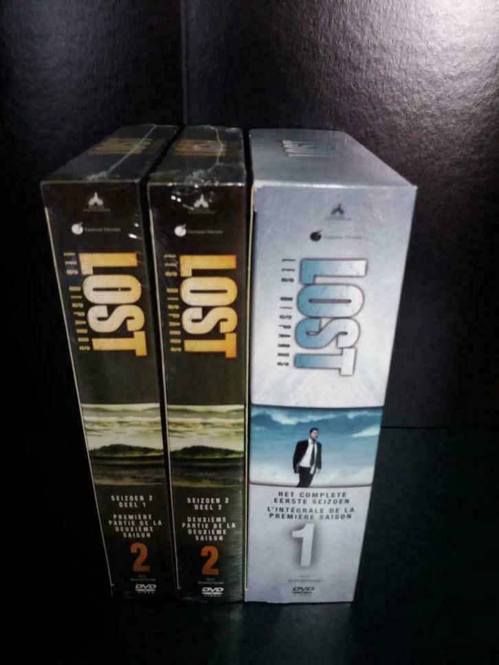 LOST seizoen 1 (uitstekende staat) + seizoen 2 (NIEUW ), Cd's en Dvd's, Dvd's | Tv en Series, Zo goed als nieuw, Actie en Avontuur
