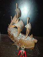 210) Oud Vintage schip (houten zeilen), Enlèvement ou Envoi