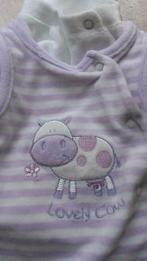 kruippakje in velour M46, Kinderen en Baby's, Babykleding | Maat 56, Ophalen