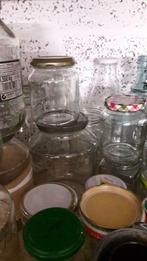 Pots en verre lavés et propres, Maison & Meubles, Comme neuf, Enlèvement