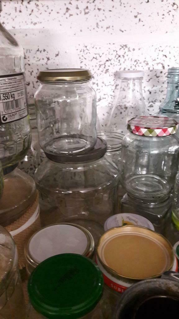 Pots en verre lavés et propres, Huis en Inrichting, Keuken | Keukenbenodigdheden, Zo goed als nieuw, Ophalen