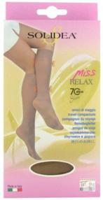 Mis-bas transparent Solidea Miss Relax 70/chaussettes voyage, Vêtements | Femmes, Chaussettes & Bas, Solidea, Socquettes et Bas genoux