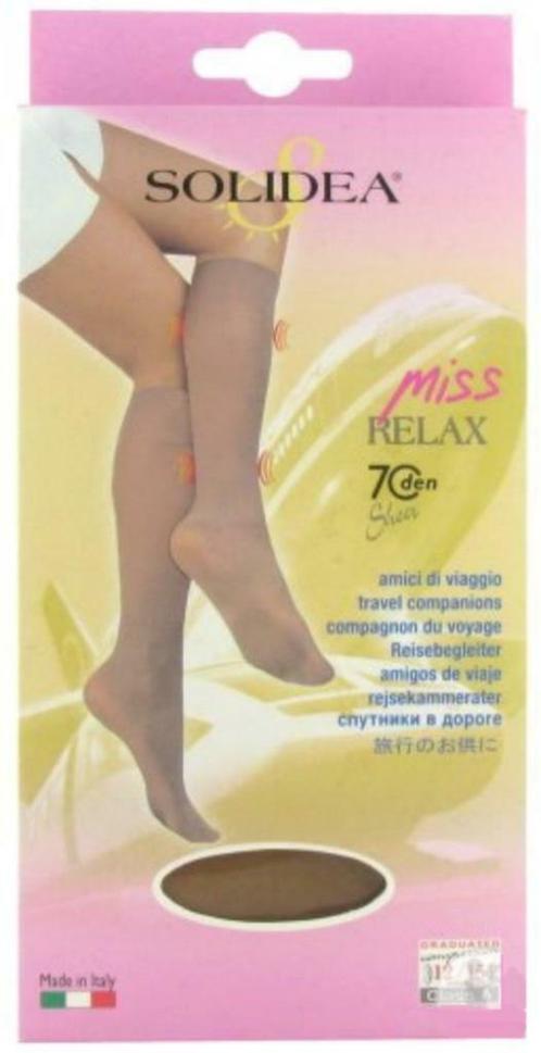 Mis-bas transparent Solidea Miss Relax 70/chaussettes voyage, Vêtements | Femmes, Chaussettes & Bas, Neuf, Socquettes et Bas genoux