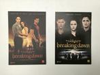Twee postkaarten film The Twilight Saga Breaking dawn 1 & 2, Verzamelen, Overige thema's, Ophalen of Verzenden, 1980 tot heden