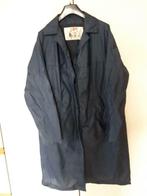 Vintage nylon regenjas donkerblauw, Ophalen of Verzenden, Gedragen, Blauw, Vintage