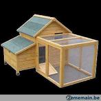 Poulailler avec enclos arc poule enclos poule lapin NEUF, Verzenden, Nieuw