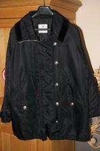 Manteau noir pour femme avec de beaux boutons, Taille: 46/48, Comme neuf, MET, Noir, Veste ou Manteau