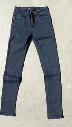 Donkerblauwe/grijze jeansbroek, Fille, Utilisé, Enlèvement ou Envoi, Pantalon