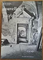 nouvelles du Patrimoine nr.11 - 1986 - Dossier Gand [Gent], Boeken, Tijdschriften en Kranten, Ophalen of Verzenden, Gelezen, Overige typen