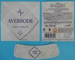 Étiquette de bière Averbode Brasserie L.Huyghe (i6), Autres marques, Autres types, Utilisé, Enlèvement ou Envoi