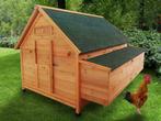 Poulailler XXL abri 18 poules GEANT enclos poule coq parc NE, Verzenden, Nieuw, Kippenhok of Kippenren