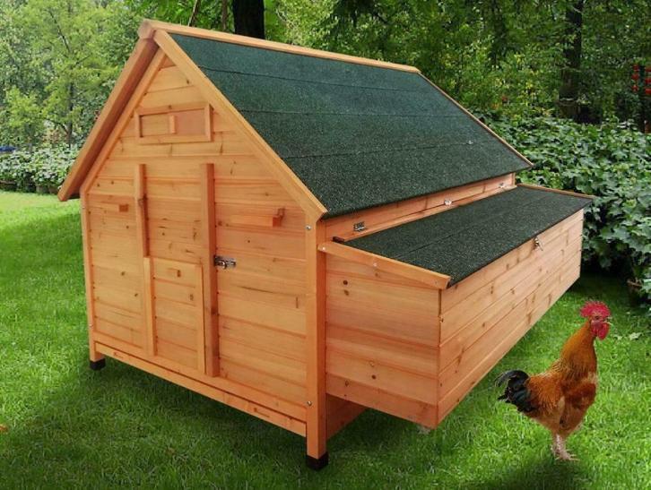 Poulailler XXL abri 18 poules GEANT enclos poule coq parc NE, Animaux & Accessoires, Volatiles | Accessoires, Neuf, Poulailler