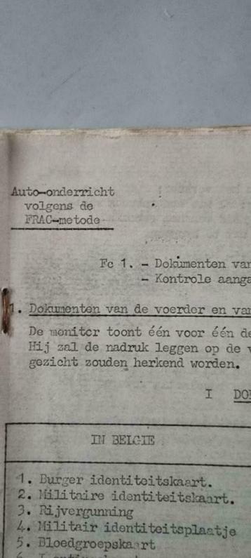 OPLEIDING CHAUFFEUR LEGER beschikbaar voor biedingen