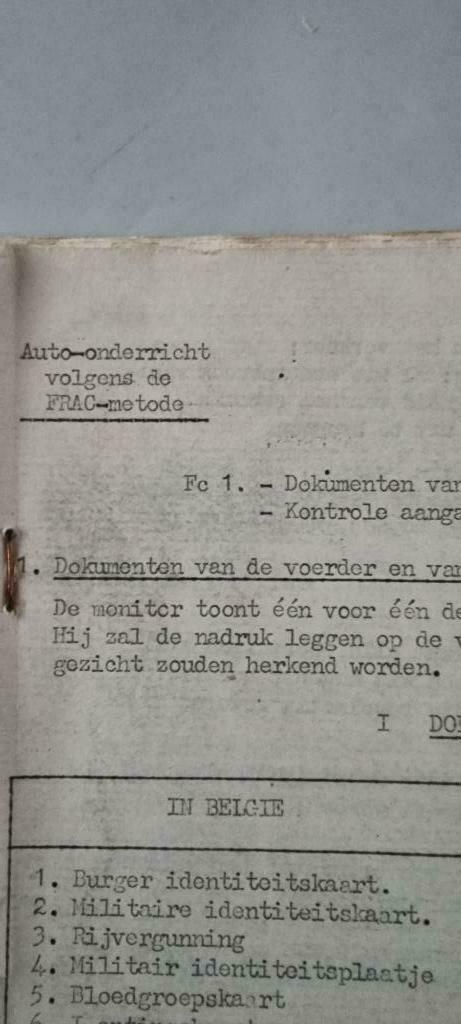 OPLEIDING CHAUFFEUR LEGER, Auto diversen, Handleidingen en Instructieboekjes, Ophalen of Verzenden