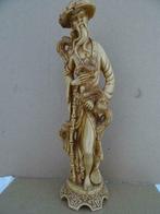 Statue vintage statue chinoise statue chanceuse sage avec oi, Comme neuf, Humain, Enlèvement ou Envoi