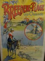 grande affiche originale de BREDENNE années 1920, Verzamelen, Posters, Ophalen, Met lijst, Deurposter of groter, Reclame