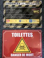 Komische Toilet signalisatie, Ophalen of Verzenden, Nieuw, Overige typen