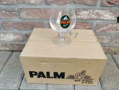 12x Palm Glazen, Collections, Verres & Petits Verres, Comme neuf, Verre à bière, Enlèvement ou Envoi