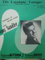 Partitions de musique Tony Sandler., Collections, Autres types, Utilisé, Enlèvement ou Envoi