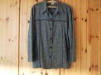 grijs wollen vintage vestje in tweed stof, Porté, Taille 46/48 (XL) ou plus grande, Enlèvement, Gris