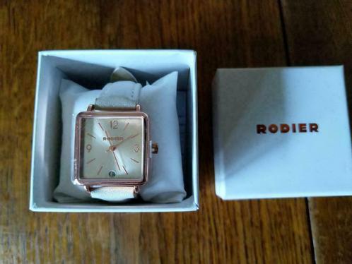 RODIER horloge, Handtassen en Accessoires, Armbanden, Nieuw, Leer, Wit, Ophalen of Verzenden