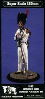 Verlinden Productions 120mm 1:16 Napoleonic Guard Grenadier, Nieuw, Figuur of Figuren, Ophalen of Verzenden, Groter dan 1:35