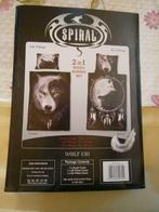 1 pers dekbedovertrek spiral wolf chi met slopen, Ophalen of Verzenden, Nieuw, Eenpersoons, Dekbedovertrek