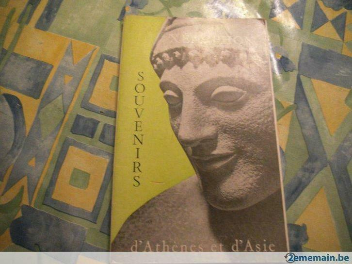 Livre "Souvenirs d'Athènes et d'Asie".  XENOPHON., Boeken, Studieboeken en Cursussen, Gelezen, Verzenden