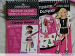 fashion designer schetsboek, Gebruikt, Ophalen of Verzenden