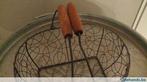 Metalen mand voor eieren, aardappelen... in te leggen nieuw, Huis en Inrichting, Woonaccessoires | Schalen en Manden, Ophalen of Verzenden