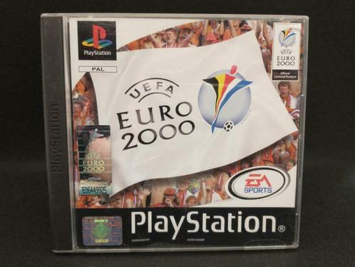Playstation 1. Eufa Euro 2000. PS1, Consoles de jeu & Jeux vidéo, Jeux | Sony PlayStation 1, Utilisé, Sport, Enlèvement ou Envoi