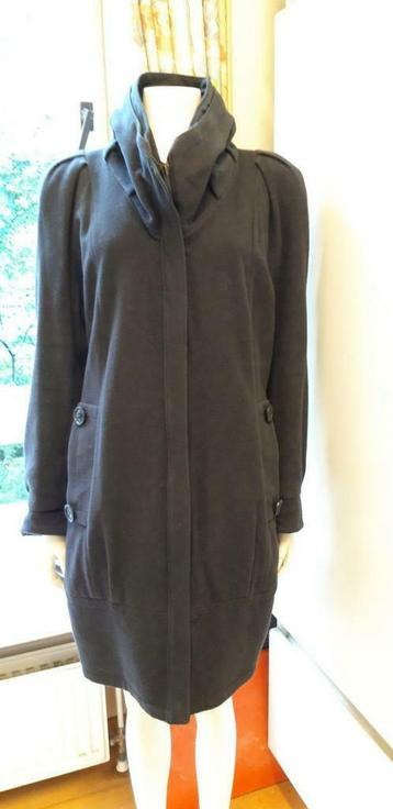 Wollen jas merk CREENSTONE, antraciet grijs T 42,, Taille 42/44 (L), Gris, Enlèvement ou Envoi, Comme neuf
