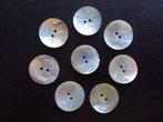 Boutons nacre véritable 25 mm, Verzenden, Nieuw