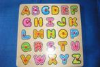 Houten puzzel alfabet, Kinderen en Baby's, Ophalen of Verzenden