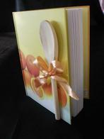 Receptenschrift/Notitieboek met houten lepel, Ophalen of Verzenden, Nieuw