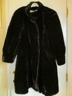 Faux fur marron foncé Couture Hélène taille 44, Comme neuf, Couture Hélèné, Taille 42/44 (L), Enlèvement ou Envoi