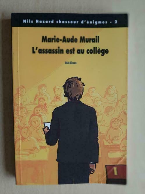 L'assassin est au collège - Marie-Aude Murail (école des loi, Livres, Livres pour enfants | Jeunesse | 10 à 12 ans, Utilisé, Fiction
